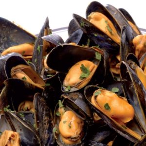 Cozze Mezzo Guscio Cilene precotte - cf da 900gr