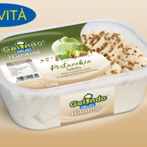 Vaschetta Gelato Pistacchio Salato - 1,1kg GUSTOSI GL