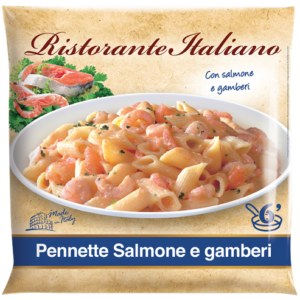 Pennette Salmone e Gamberi - cf 500gr