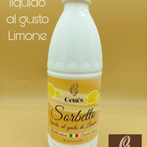 Sorbetto al Limone in bottiglia - 800gr GENI'S