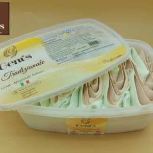Vaschetta Gelato Pistacchio e Nocciola - 1kg GENI'S