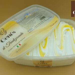 Vaschetta Gelato Limone Variegato - 1kg GENI'S