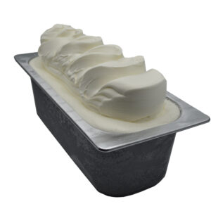 Vaschetta Gelato Mantecato Fior di Latte 3,9kg/6,5lt - BNN