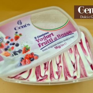 Vaschetta Gelato Yogurt e Frutti di Bosco- 1kg GENI'S