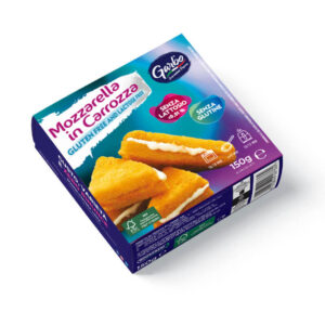 Mozzarelle in Carrozza Senza Glutine e Senza Lattosio 150gr