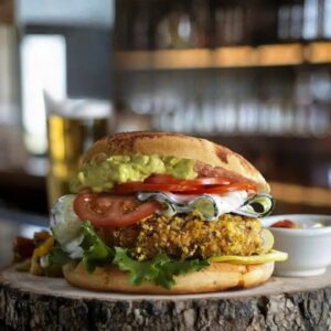 Burger di Salmone Crunchy 110gr