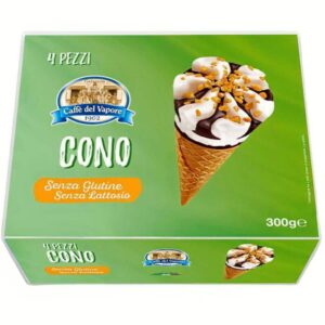 Cono panna Senza Glutine e Senza Lattosio - 4pz X 75gr