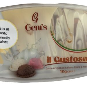 Vaschetta Gelato Caramello Salato - 1kg GENI'S