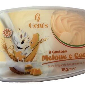 Vaschetta Gelato Melone Cocco - 1kg GENI'S