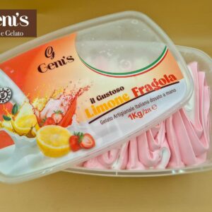 Vaschetta Gelato Limone Fragola - 1kg GENI'S