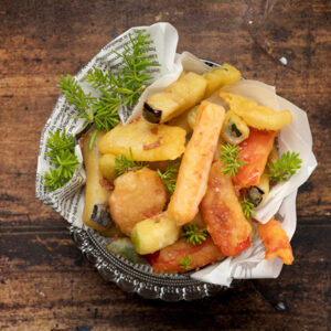 Ortaggi misti pastellati - cf da 1kg (verdure pastellate) CGM